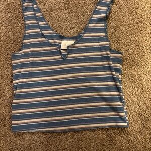 Striped tank top